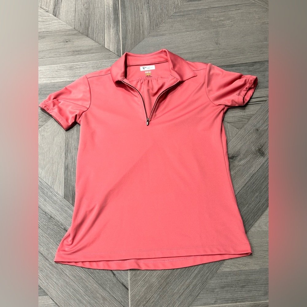Greg Norman M75 Zip Women’s Golf Shirt, XS